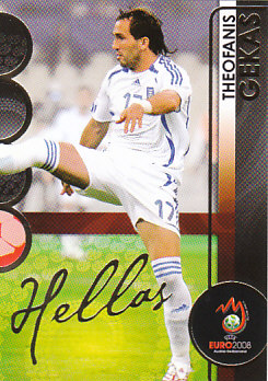 Theofanis Gekas Greece Panini Euro 2008 Card Collection #79